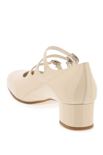 patent leather kina mary jane KINA 20 BEIGE