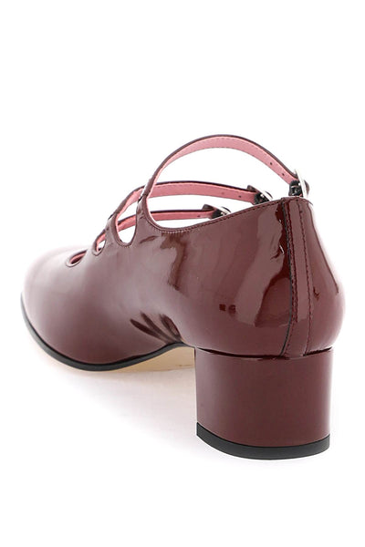 patent leather kina mary jane KINA BURGUNDY PATENT