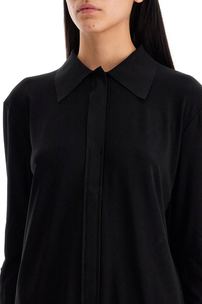 nk fluid lycra blouse for KK3289PL191001 BLACK