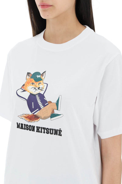 dressed fox t-shirt KW00108KJ0008 WHITE