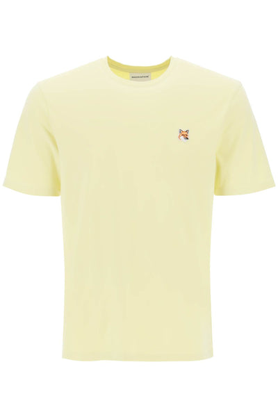 fox head t-shirt LM00104KJ0008 CHALK YELLOW