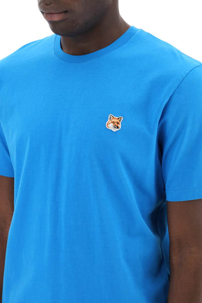 fox head t-shirt LM00104KJ0008 ENAMEL BLUE