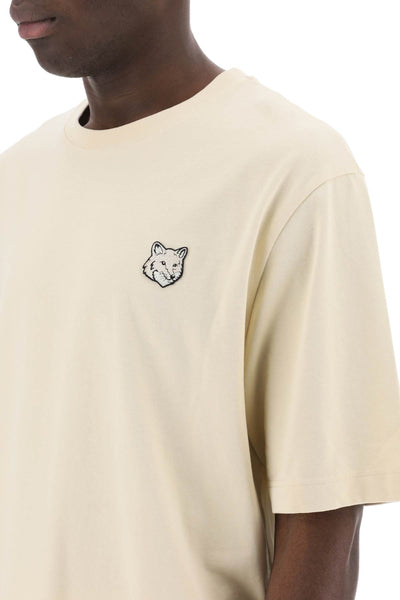 bold fox head patch t-shirt LM00107KJ0119 PAPER