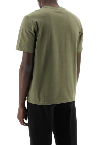 chillax fox t-shirt LM00110KJ0008 MILITARY GREEN