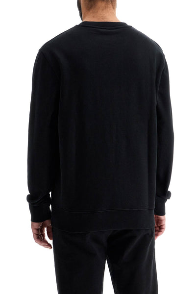 'fox head patch sweatshirt with LM00301KM0001 BLACK