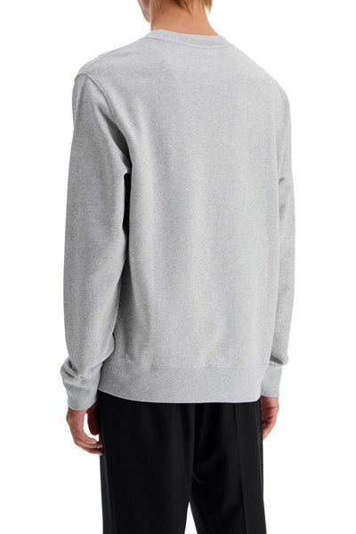 'fox head patch sweatshirt with LM00301KM0001 LIGHT GREY MELANGE