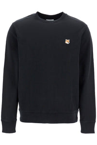 'fox head patch sweatshirt with LM00301KM0001 BLACK