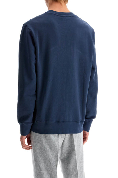 "chillax fox patch sweat LM00303KM0001 INK BLUE