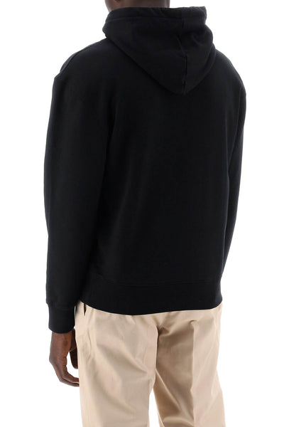 fox head hooded sweatshirt LM00702KM0001 BLACK