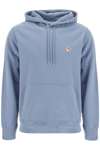 fox head hooded sweatshirt LM00702KM0001 MOONLIGHT BLUE