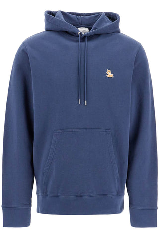 chillax fox hooded sweatshirt LM00706KM0001 ECLIPSE BLUE