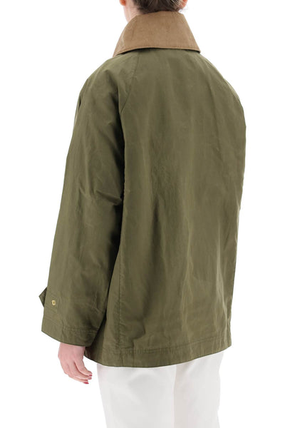 double-breasted trench coat for LSP0153 DUSKY GREEN