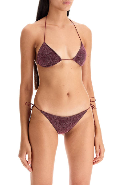 lumière triangle bikini set for LTS601 AUBERGINE