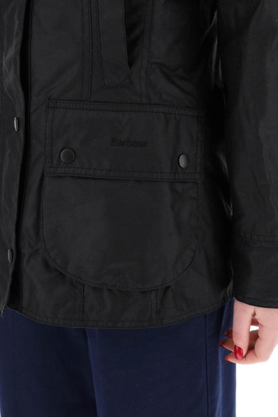 beadnell wax jacket LWX0667 BLACK