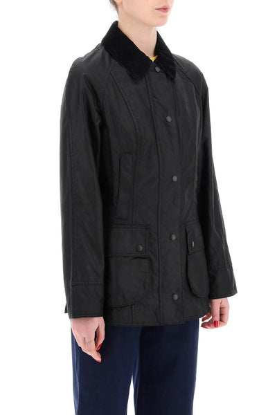 beadnell wax jacket LWX0667 BLACK