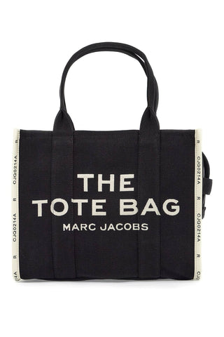 the jacquard large tote bag M0017048 BLACK