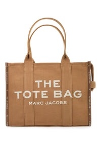 the jacquard large tote bag M0017048 CAMEL