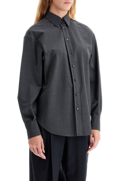 wool shirt M0W07MK916 GRIGIO LIGNITE