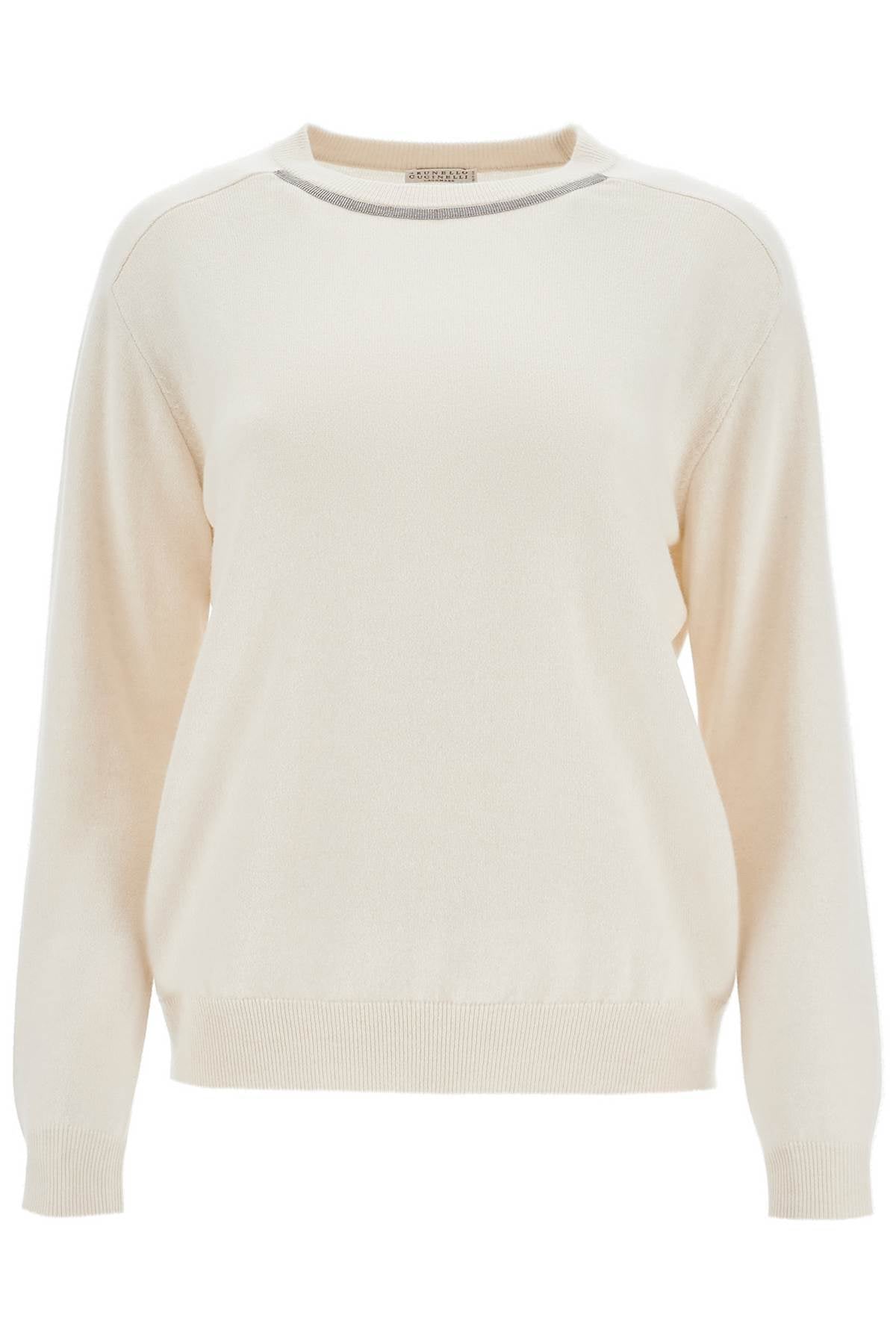 cashmere crewneck pullover M12167900 BUTTER