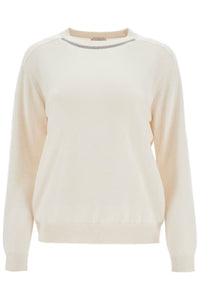 cashmere crewneck pullover M12167900 BUTTER