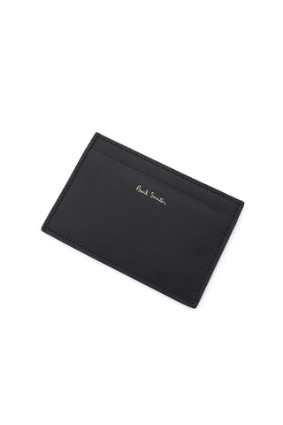 PAUL SMITH signature stripe cardholder M1A 4768 BMULTI BLAC | Italystation.com - Shop Now at italystation.com