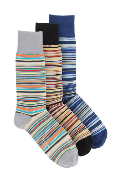 signature stripe socks M1A SOCK JPACKM MIXED PLATE 1