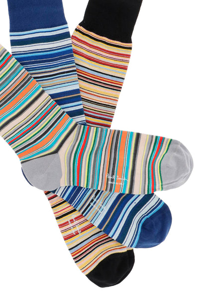 signature stripe socks M1A SOCK JPACKM MIXED PLATE 1