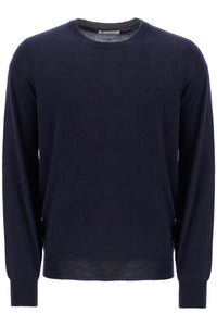 fine wool-cashmere sweater M2400100 NAVY+GRIGIO SCURO