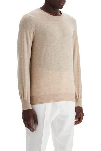 fine wool-cashmere sweater M2400100 CAMEL CHIARO+CIOTTOLO