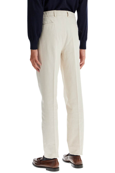 leisure fit gabardine trousers M252DE1450 CALCARE