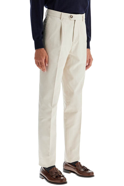 leisure fit gabardine trousers M252DE1450 CALCARE