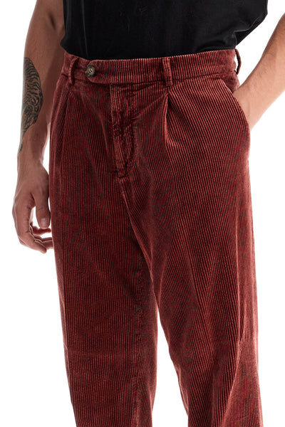 corduroy leisure fit pants M280DE1450 CORALLO