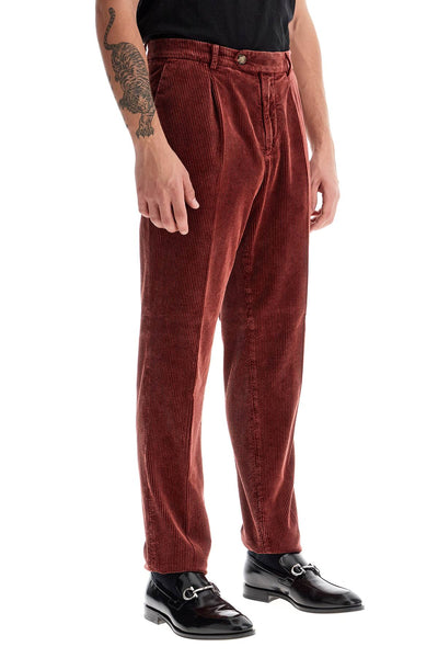 corduroy leisure fit pants M280DE1450 CORALLO