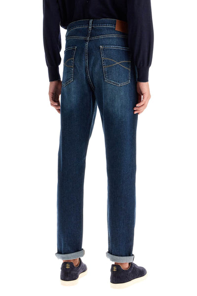 "stretch denim iconic fit jeans for a M283PO1090 DENIM SCURO OLD