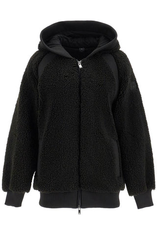 holland sherpa fleece jacket with M34LS617 BLACK