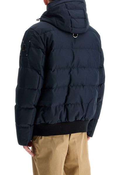 cloud hooded down jacket M34MB005 NAVY