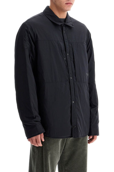 ash nylon shirt-style jacket M34MJ195 BLACK