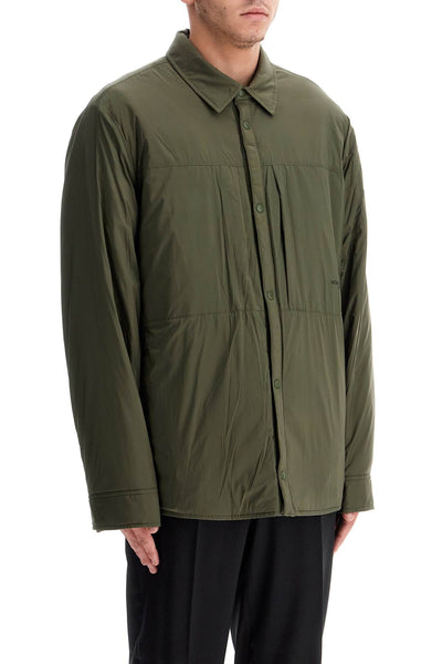 ash nylon shirt-style jacket M34MJ195 MOSS