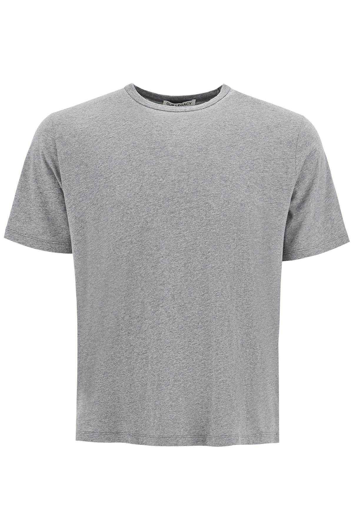 new box t-shirt M4226NGM GREY MELANGE CLEAN JERSEY