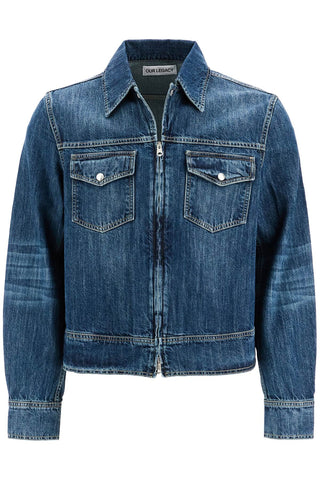 denim trucker jacket for M4245TW VINTAGE DENIM