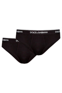 Dolce & gabbana underwear briefs bi-pack M9C03J ONN95 NERO