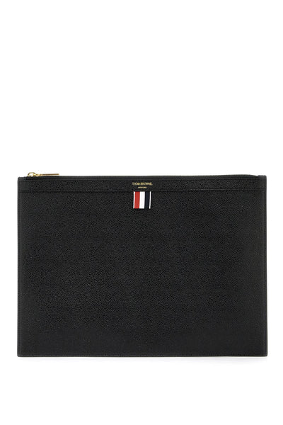 leather medium document holder MAC021L 00198 BLACK