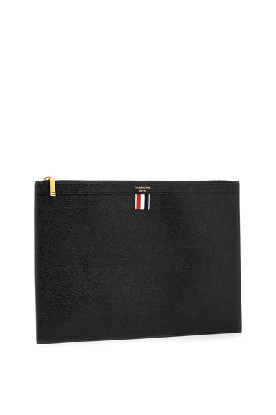 leather medium document holder MAC021L 00198 BLACK