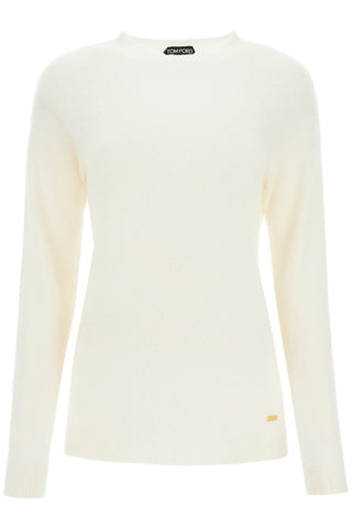 cashmere and silk pullover set MAK1339 YAX735 OFF WHITE