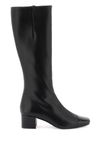 malaga boots MALAGA AGNEAU NOIR-VS NOIR/NOIR