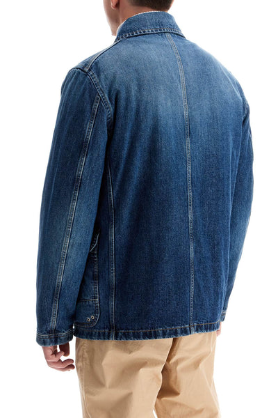 denim jacket with 4 hooks MAM1349151LWHX BLU