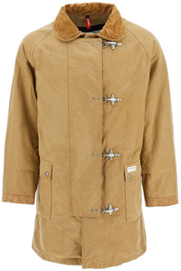 padded canvas jacket coat MAM1449269LUC4 BEIGE