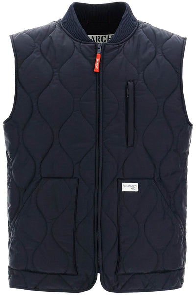 quilted nylon vest MAM20492700SFC BLU SCURO