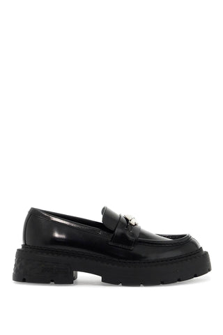 marlow leather loafers in MARLOW DIAMOND F HKB BLACK