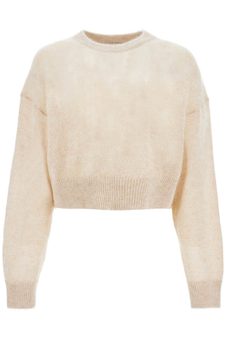 mohair blend pullover sweater MBG775500P SEASHELL LAMINATO